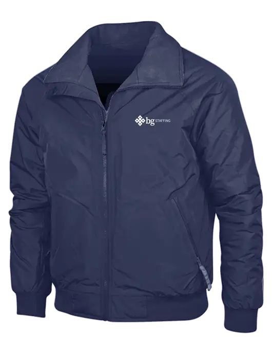 Navy/Navy Classic Challenger Jacket w/BG Staffing Logo