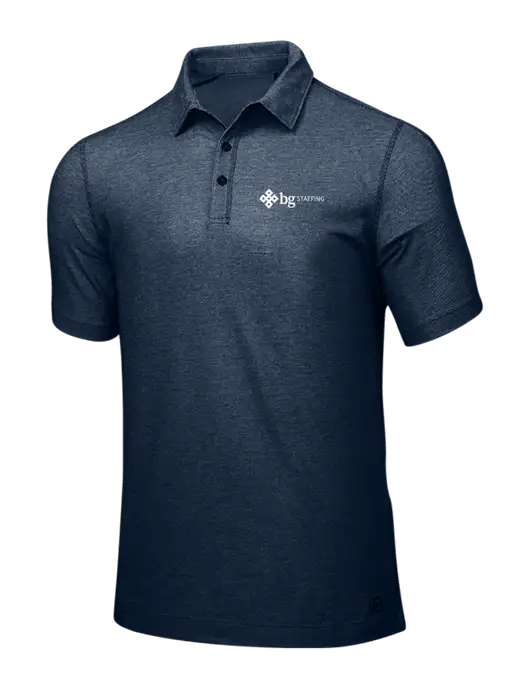 OGIO Navy ONYX Polo w/BG Staffing Logo