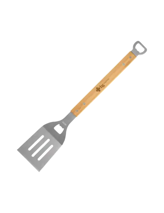 Bamboo BBQ Spatula w/BG Staffing Logo